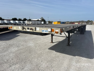 2006 Transcraft Eagle IIN RS2 53 ft T/A Spread Axle Flatbed Trailer