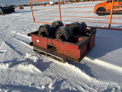 Quantity of (2) Fabrication Pipe Rollers Divers