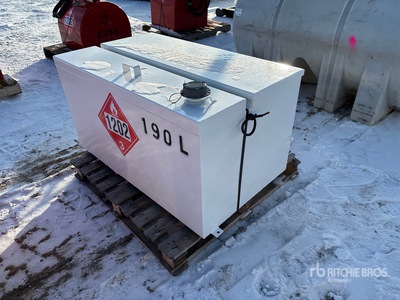 UWS 190 L Steel Diesel Combo Fuel Tank