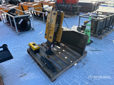 2025 AGT PD680 Skid Steer Post Driver (Unused)