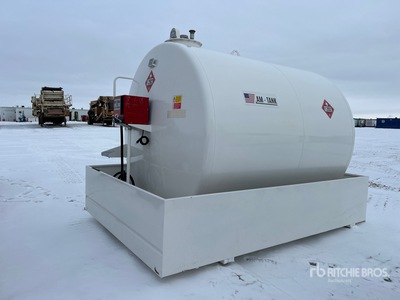 2025 AM-Tank 2300 N 8995 L Skid Mounted Steel Fuel Tank (Unused)