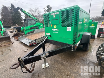 2019 Doosan P425/HP375WCU 375 cfm Mobile Air Compressor