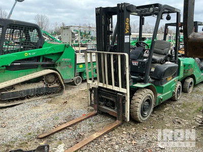 2019 Yale GTP050MX 4750 lb Pneumatic Tire Wózek widłowy (Inoperable)