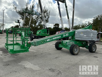 2017 Genie S-40 4WD Diesel Telescopic Boom Lift