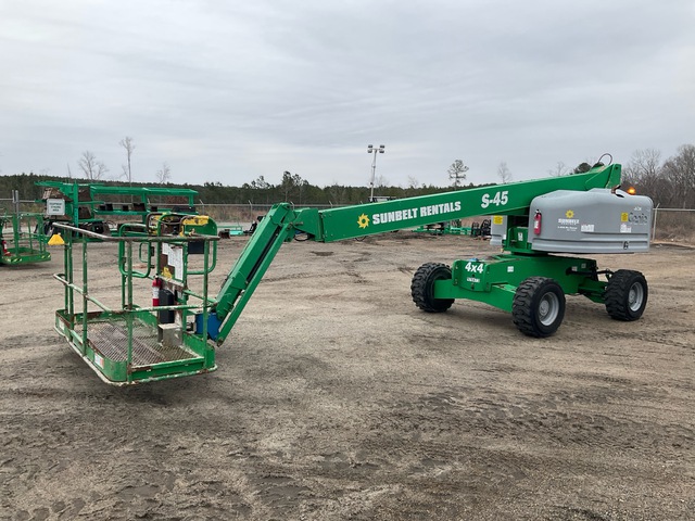 2017 Genie S45 4WD Diesel Telescopic Boom Lift 2017 Genie S45 4WD Diesel Telescopic Boom Lift