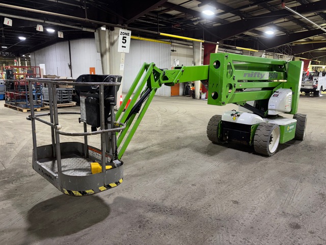 2012 Nifty-Lift SP50NE 2WD Electric Articulating Boom Lift 2012 Nifty-Lift SP50NE 2WD Electric Articulating Boom Lift