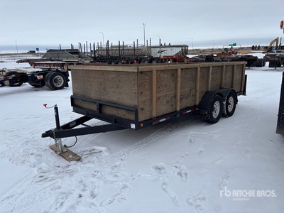 2009 Double A 16 ft T/A Nutzfahrzeug-Anhänger