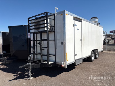 2024 FUD 20 ft x 8 ft Portable T/A Kitchen Trailer