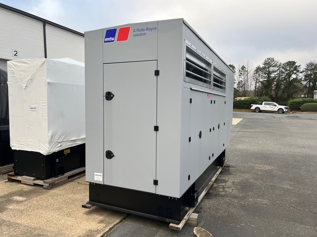 2023 MTU DS230 230 kW Skid-Mounted Generator Set (Unused)