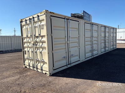 2026 40 ft High Cube Multi-Door Storage Container