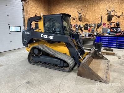 2012 John Deere 333D Oruga cargadora compacta