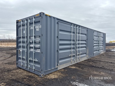 2025 40 ft High Cube Multi-Door Contenedor de almacenamiento