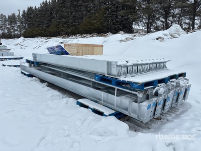 2026 BLUESEA L100FT x W50 FTx H18FT Steel Frame Only مبنى التخزين  (Unused)