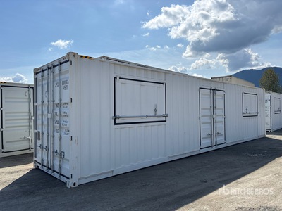 2025 40 ft High Cube Multi-Door Storage Container
