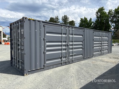 2026 40 ft High Cube Multi-Door Storage Container