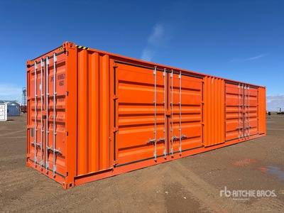 2025 40 ft High Cube Multi-Door Contenedor de almacenamiento