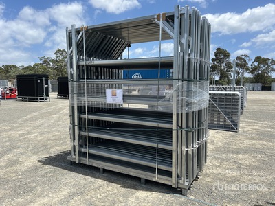 Quantity of (16) BYT 2 m x 2.2 m Galvanized Cancello per recinto bestiame (Unused)