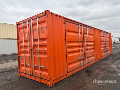 2025 40 ft High Cube Multi-Door Storage Container