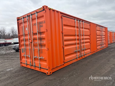2025 40 ft High Cube Multi-Door Storage Container