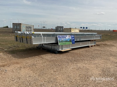 2026 BLUESEA L100FT x W50 FTx H18FT High Strength Framed Building Baustahl (Unused)