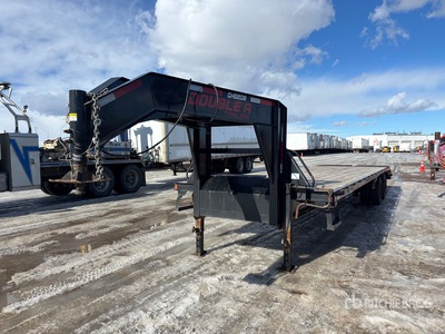 2024 Conqur Industries GHB208-32 32 ft T/A Gooseneck Remolque Portamaquinaria