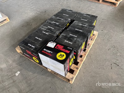 Quantity of (8) 30-Pack 14 oz Red Lithium Grease Cartridges Varios, tienda, almacen, consumidor (Unused)