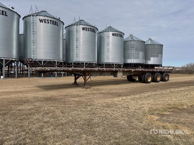 1992 Dorsey DGTL 53 ft Tri/A Flatbed Trailer