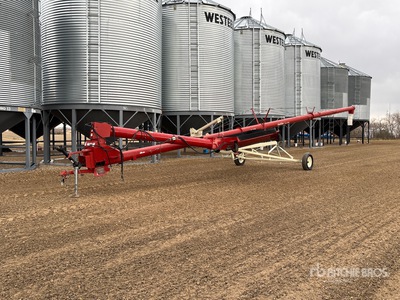 Buhler Farm King 1060 10 in x 60 ft Swing Graan vijzel