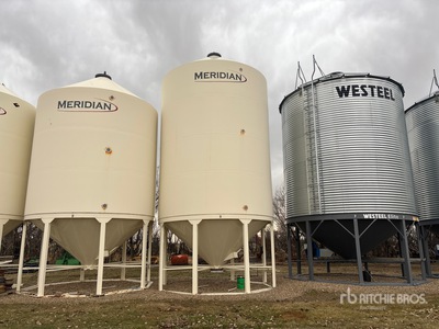 Meridian 1620 +/- 150 ton Fertilizer Hopper Graan bak