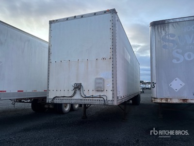 1987 Alloy 40 ft x 102 in T/A Van Trailer