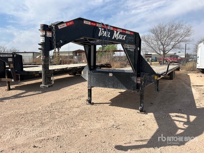 2025 Trail Maxx Maxx27-40 40 ft T/A Gooseneck Remorque pour équipement