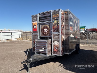 2025 Acha 10 ft x 8 ft Portable S/A Kitchen Trailer
