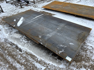 Quantity of 2026 SKLP 4 ft 11.5 in x 9 ft 10.28 in (0.4 in Thick) Plaques d'acier (Unused)