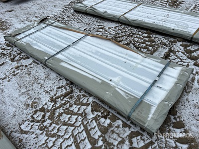 Quantity of (100) 2026 SKLP SKL100 10 ft Steel Siding (Unused)