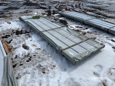 Quantity of (100) 2026 SKLP SKL100 Galvalume Steel Siding Roofing Acero para estructuras (Unused)