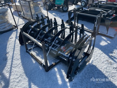 2026 GIYI GY-CLG72 71 in Log Skid Steer Grapple (Unused)