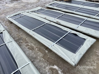 Quantity of (50) 2026 SKLP SKH50 12 ft Galvalume Siding (Unused)