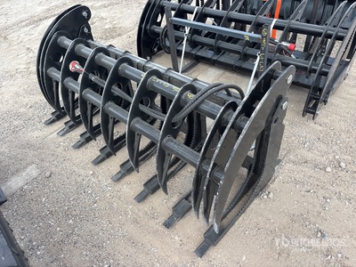 2026 GIYI GY-CLG72 72 in Skid Steer Root Rake (Unused)