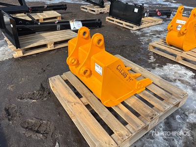 2026 GIYI GY-BK 24 in Digging Excavator Bucket - Fits Cat 305 (Unused)