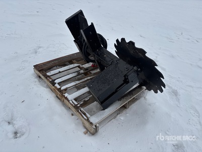 2026 GIYI GY-MTS51 11.5 in Mini MINI Skid Steer Tree Saw ملحقات معدة الحمل الصغيرة المجنزرة المتنوعة (Unused)