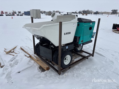 2026 SDLOOL SL-M1300 Walk-Behind MINI Wheel Dump Truck Dumper (Unused)
