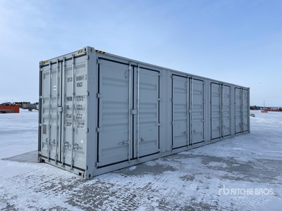 2026 40 ft High Cube Multi-Door حاويات تخزين (Unused)