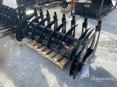 2026 GIYI GY-CLG72 71 in Log Skid Steer Grapple (Unused)