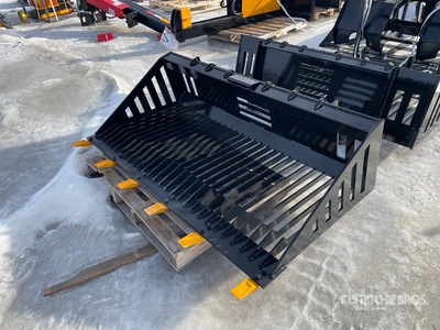 2026 GIYI GY-RB66 66 in Skeleton Skid Steer Bucket (Unused)