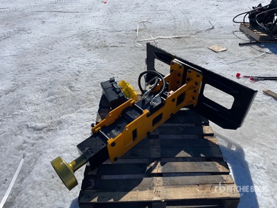 2026 GIYI GY-D680 Skid Steer Post Driver (Unused)