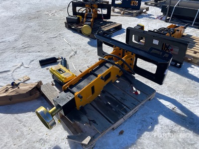 2026 GIYI GY-D680 Skid Steer Post Driver (Unused)