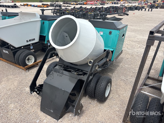 2026 SKLP SL-MT800 Wheeled Mini Mixer Truck Concrete Buggy (Unused)