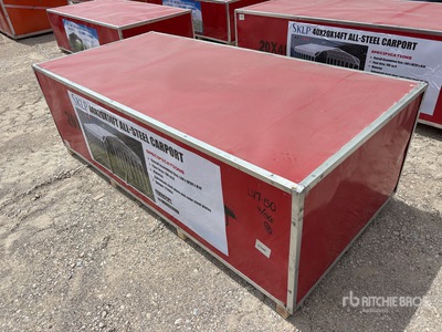 2026 SKLP SK-SC40 40 ft x 20 ft x 14 ft Carport (Unused)