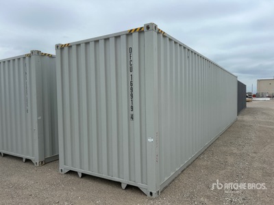 2026 40 ft High Cube Multi-Door Storage Container (Unused)