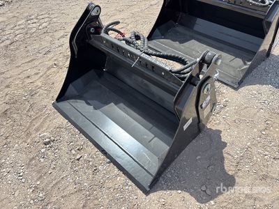 2026 GIYI GY-XKH39 39 in Multi-Purpose Mini Skid Steer Bucket (Unused)